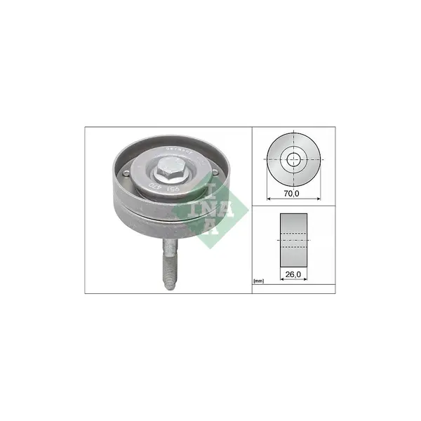 Rola ghidare/conducere, curea transmisie Schaeffler INA 532 0596 10