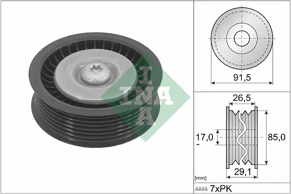 Rola ghidare/conducere, curea transmisie Schaeffler INA 532 1181 10