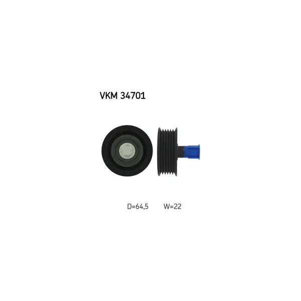 Rola ghidare/conducere, curea transmisie SKF VKM 34701