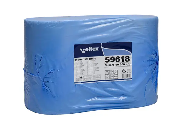 Rola industriala 3 straturi Celtex Superblue500 2buc/bax Rola industriala 3 straturi Celtex Superblue500 2buc/bax