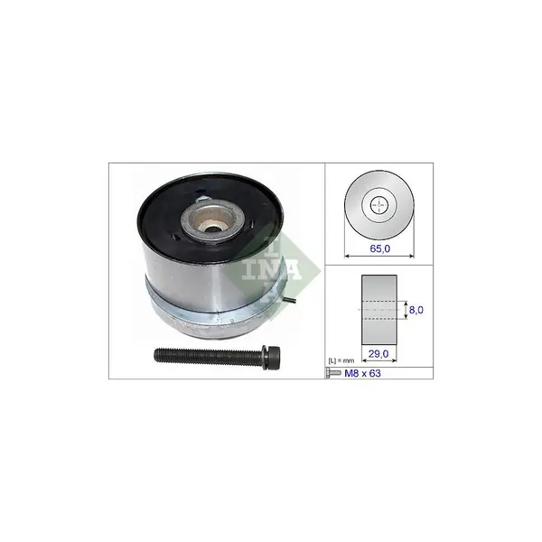 rola intinzator,curea distributie Schaeffler INA 531 0779 10