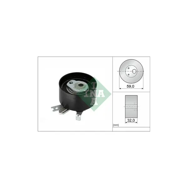 rola intinzator,curea distributie Schaeffler INA 531 0906 10