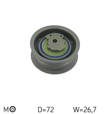 rola intinzator,curea distributie SKF VKM 11021