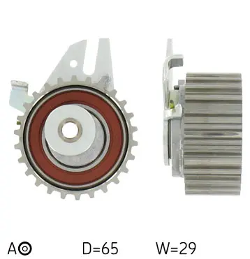 rola intinzator,curea distributie SKF VKM 12173