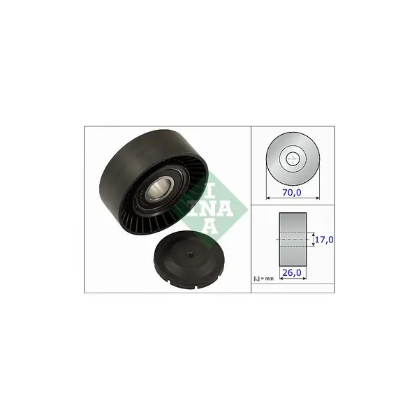rola intinzator,curea transmisie Schaeffler INA 531 0891 10