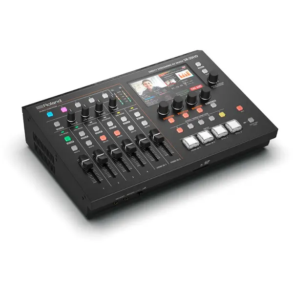 Roland Mixer AV Roland SR-20HD, streaming direct, inregistrare, encoder dual, fara PC