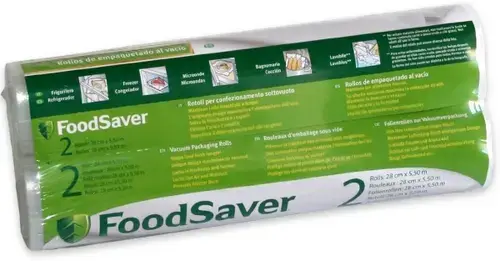 Role pentru vidat FoodSaver FSR2802-I, 28cm x 5.5m, 2 bucati