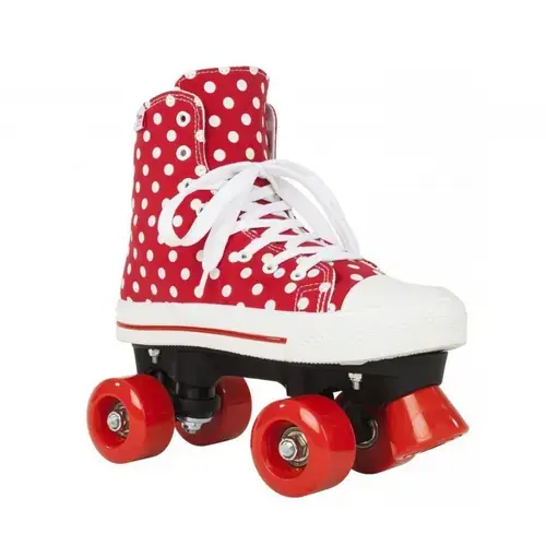 Role Rookie Canvas High Polka Dots, 36.5 (Rosu/Alb)