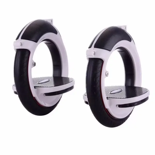 Role tip skateboard HAWIRE QJ-2 individuale pentru drifting, Roti PU rezistente, Rulmenti ABEC-7, Platforma anti-alunecare, Negru, Pentru trick-uri si