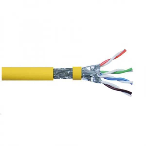 Roline Cablu de retea RJ45 S/FTP Cat.8 fir solid LSOH 100m, Roline 21.15.0005