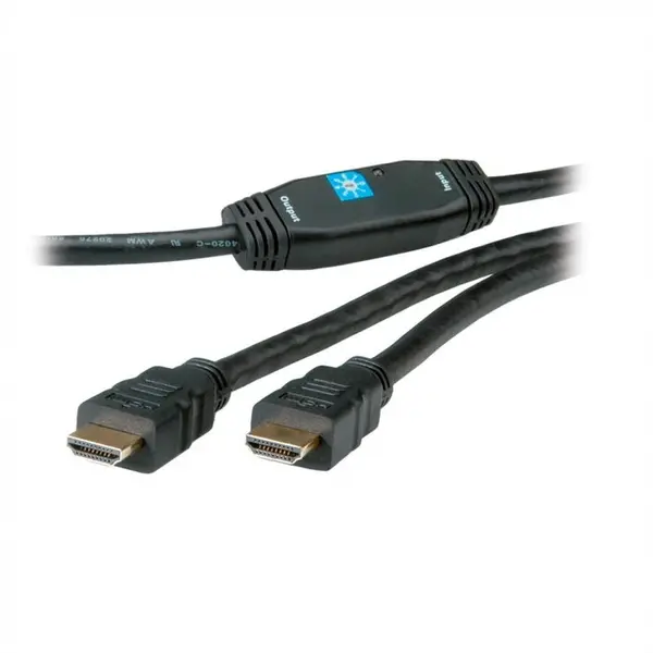 Roline Cablu HDMI High Speed cu Repeater T-T 30m 3D, Roline 14.01.3465