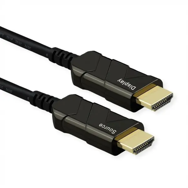 Roline Cablu UHD HDMI Activ Optic (AOC) 8K60Hz T-T 30m, Roline 14.01.3483