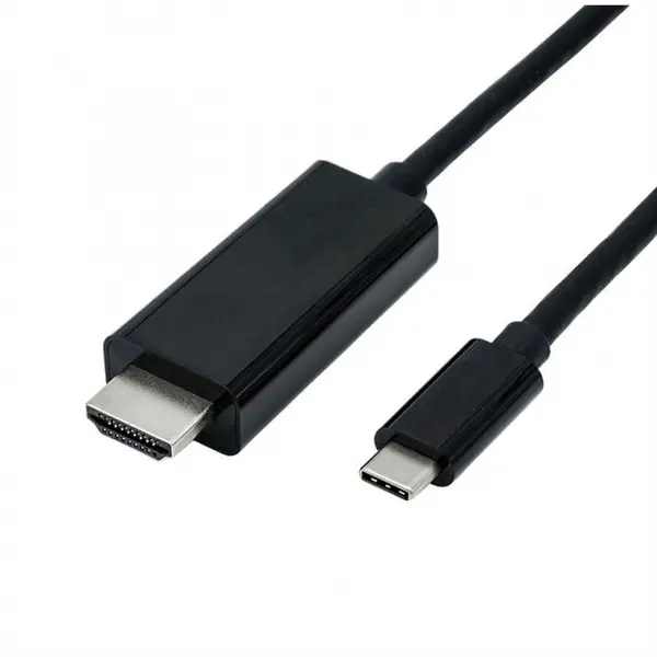 Roline Cablu USB tip C la HDMI 4K60 Hz T-T 5m Negru, Roline 11.04.5843
