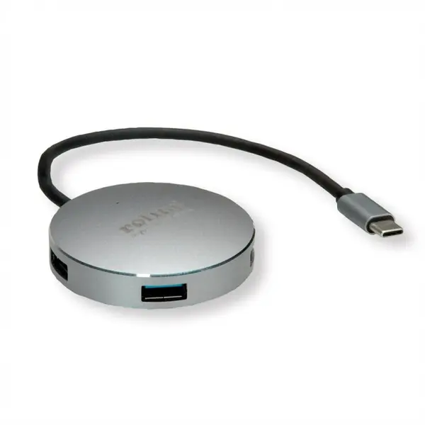 Roline HUB USB 3.2 Gen 1 tip C la 4 x USB-A, Roline 14.02.5036