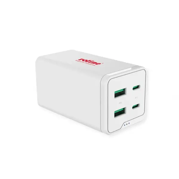 Roline Incarcator priza 2 x USB type C + 2 x USB-A QC 3.0 120W, Roline 19.11.1056