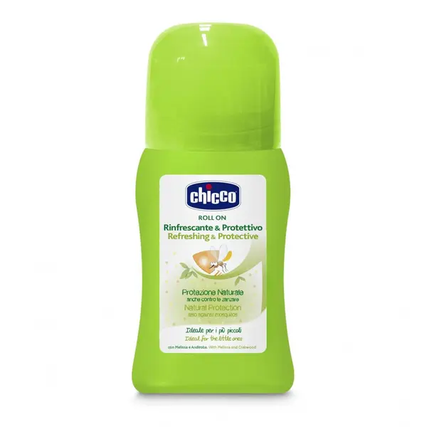 Roll-on protectie naturala impotriva tantarilor Chicco 60ml, 6luni+