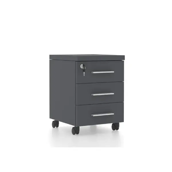 Rollbox cu 3 sertare PAL diverse culori 40x45x57 cm Rollbox cu 3 sertare PAL diverse culori 40x45x57 cm antracit
