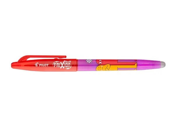 Roller cu cerneala Pilot Frixion Ball Best Friends diverse culori 0.7 mm cu capac Ediție Limitată Roller cu cerneala Pilot Frixion Ball Best Friends diverse culori 0.7 mm cu capac Ediție Limitată violet