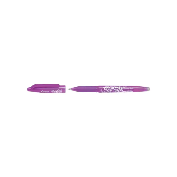 Roller cu cerneala Pilot Frixion Ball diverse culori 0.7 mm cu capac Roller cu cerneala Pilot Frixion Ball diverse culori 0.7 mm cu capac Purpuriu