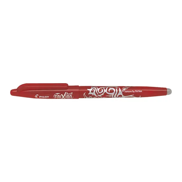 Roller cu cerneala Pilot Frixion Ball diverse culori 0.7 mm cu capac Roller cu cerneala Pilot Frixion Ball diverse culori 0.7 mm cu capac Rosu