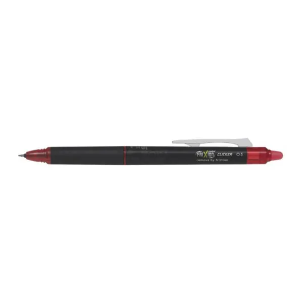 Roller cu cerneala Pilot Frixion Clicker Point diverse culori 0.5 mm Roller cu cerneala Pilot Frixion Clicker Point diverse culori 0.5 mm Rosu