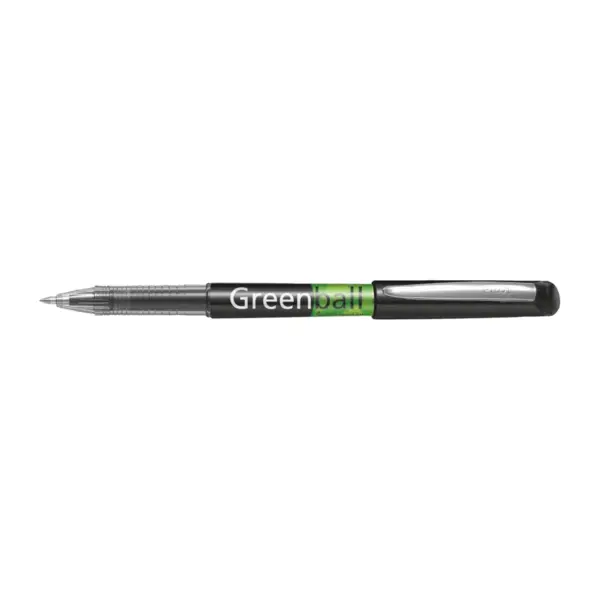 Roller cu cerneala Pilot Greenball Begreen diverse culori 0.7 mm cu capac Roller cu cerneala Pilot Greenball Begreen diverse culori 0.7 mm cu capac negru