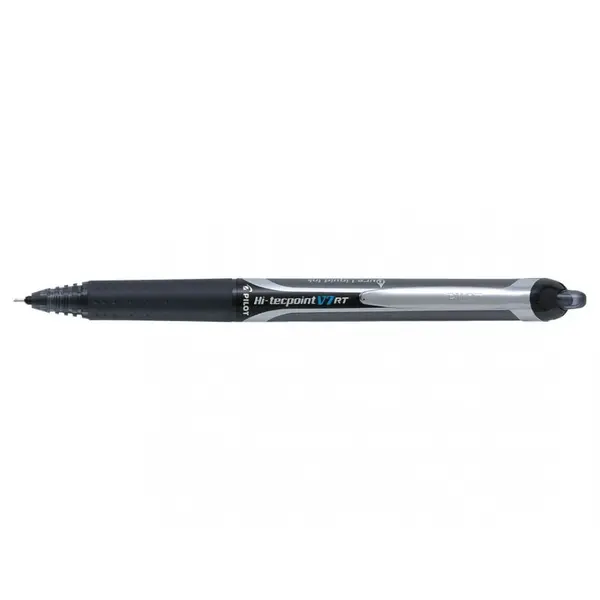 Roller cu cerneala Pilot Hi-Tecpoint V7 diverse culori 0.7 mm cu click Roller cu cerneala Pilot Hi-Tecpoint V7 diverse culori 0.7 mm cu click negru