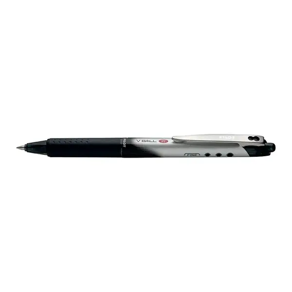 Roller cu cerneala Pilot V-Ball RT diverse culori 0.5 mm cu click Roller cu cerneala Pilot V-Ball RT diverse culori 0.5 mm cu click negru