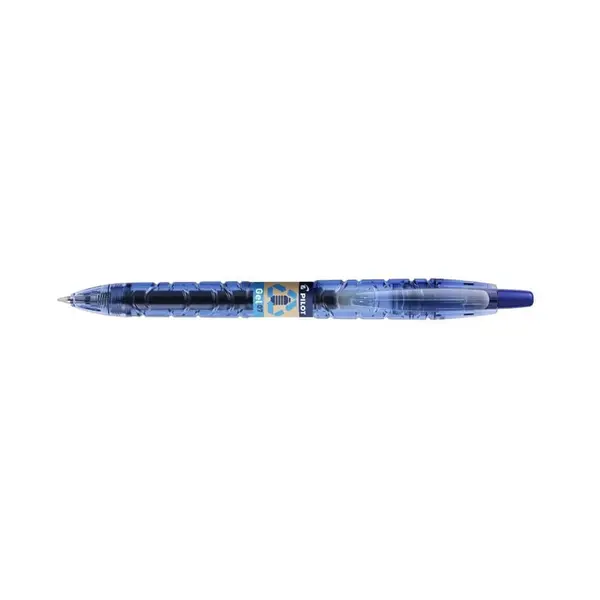 Roller cu gel Pilot B2P Begreen diverse culori 0.7 mm cu click Roller cu gel Pilot B2P Begreen diverse culori 0.7 mm cu click albastru