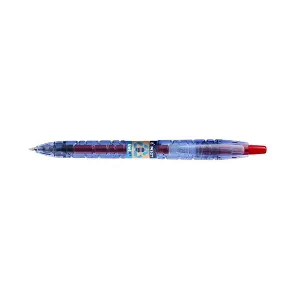 Roller cu gel Pilot B2P Begreen diverse culori 0.7 mm cu click Roller cu gel Pilot B2P Begreen diverse culori 0.7 mm cu click rosu