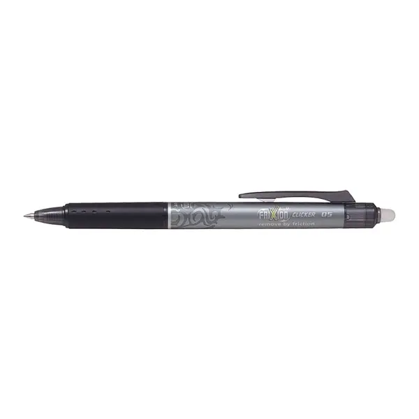Roller cu gel Pilot Frixion Clicker diverse culori 0.5 mm Roller cu gel Pilot Frixion Clicker diverse culori 0.5 mm negru