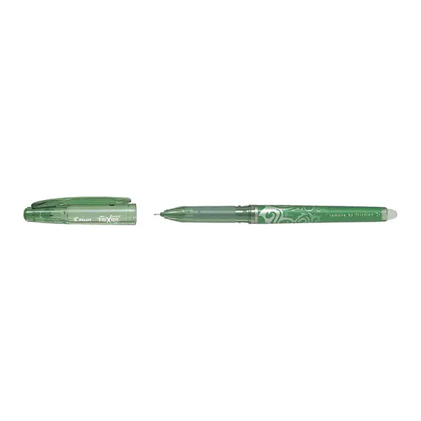 Roller cu gel Pilot Frixion Point diverse culori 0.5 mm cu capac Roller cu gel Pilot Frixion Point diverse culori 0.5 mm cu capac verde