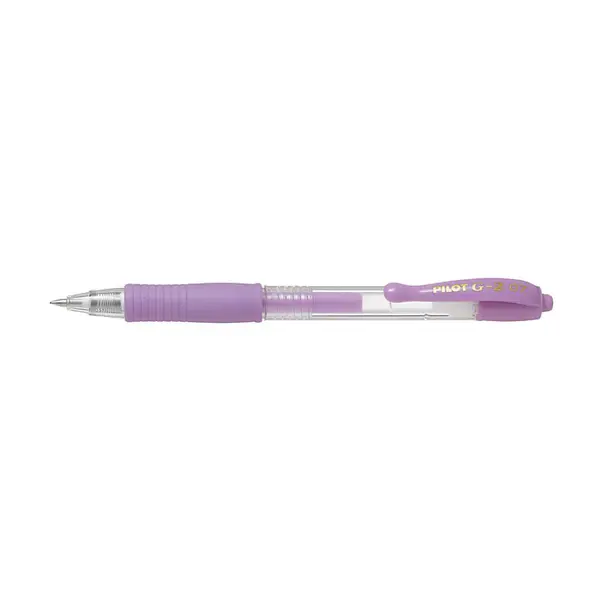 Roller cu gel Pilot G-2 culori pastel 0.7 mm cu click Roller cu gel Pilot G-2 culori pastel 0.7 mm cu click violet