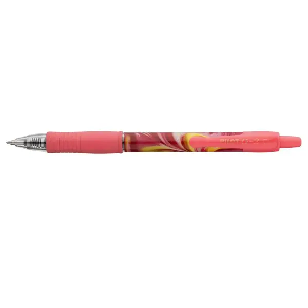 Roller cu gel Pilot G2 Flow diverse culori 0.7 mm cu click Roller cu gel Pilot G2 Flow diverse culori 0.7 mm cu click roz