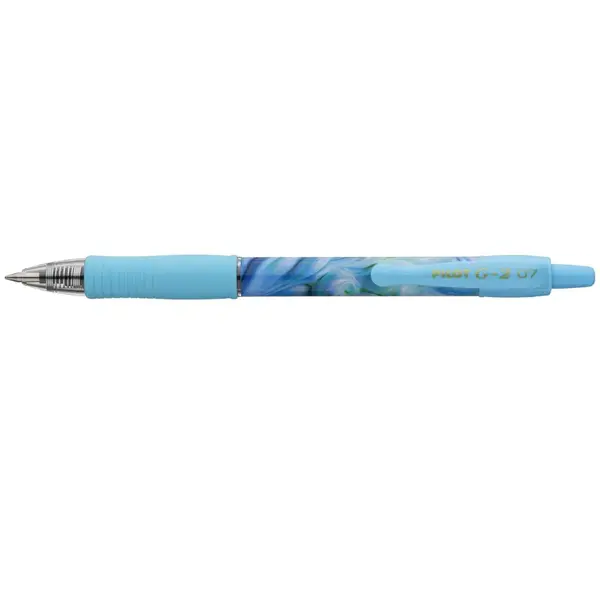 Roller cu gel Pilot G2 Flow diverse culori 0.7 mm cu click Roller cu gel Pilot G2 Flow diverse culori 0.7 mm cu click albastru
