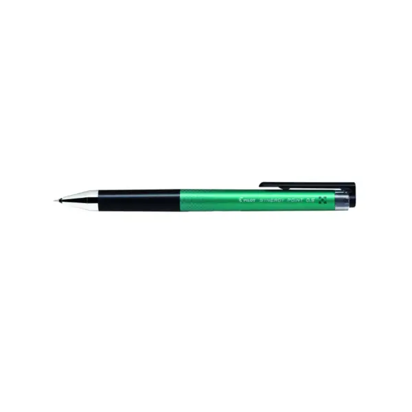 Roller cu gel Pilot Synergy Point diverse culori 0.5 mm cu click Roller cu gel Pilot Synergy Point diverse culori 0.5 mm cu click verde