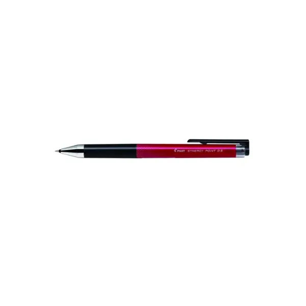 Roller cu gel Pilot Synergy Point diverse culori 0.5 mm cu click Roller cu gel Pilot Synergy Point diverse culori 0.5 mm cu click rosu
