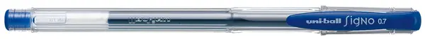Roller cu gel Uniball Signo – Albastru, 0.7 mm