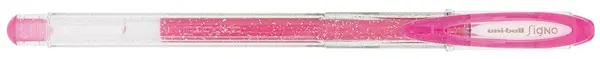 Roller cu gel Uniball Signo Sparkling – Roz, 1.0 mm