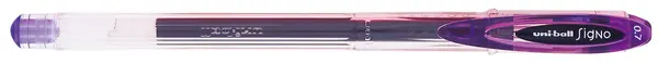 Roller cu gel Uniball Signo – Violet, 0.7 mm