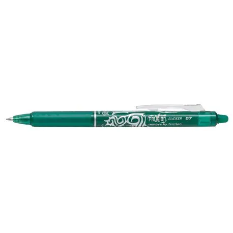 Roller Frixion Clicker Pilot 0.7 mm varf mediu, verde