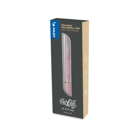 Roller Frixion Clicker Zone Pilot 0.7 mm + Cutie cadou roz