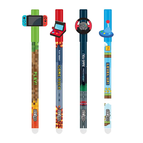Roller gel cu stergere Strigo Gaming