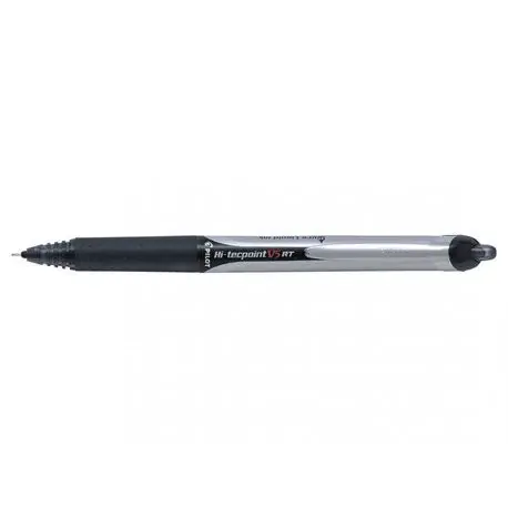 Roller Hi-Tecpoint V5 RT Pilot 0.5 mm varf fin Roller Pilot Hi-Tecpoint 0.5 mm negru