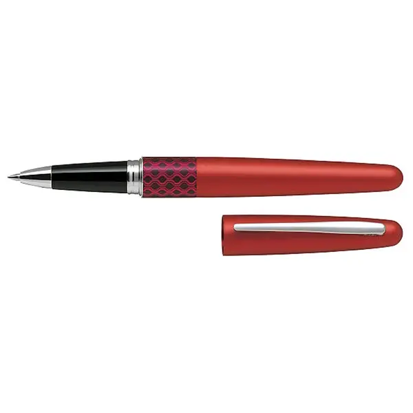 Roller MR Retro Pop Pilot 0.7 mm varf mediu Roller Pilot MR Retro Pop 0.7 mm rosu