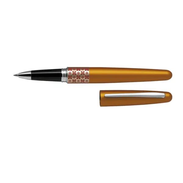 Roller MR Retro Pop Pilot 0.7 mm varf mediu Roller Pilot MR Retro Pop 0.7 mm portocaliu