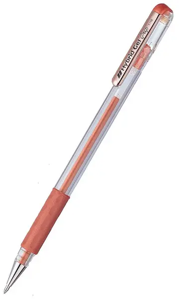 Roller Pentel - Hybrid Metal K 118 M - 0.8mm, bronz