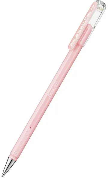 Roller Pentel - Hybrid Milky K 108, 0.8 mm, roz