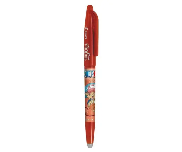 Roller Pilot Frixion Ball 0.7 mm , editie One Piece Chopper, cerneala rosie
