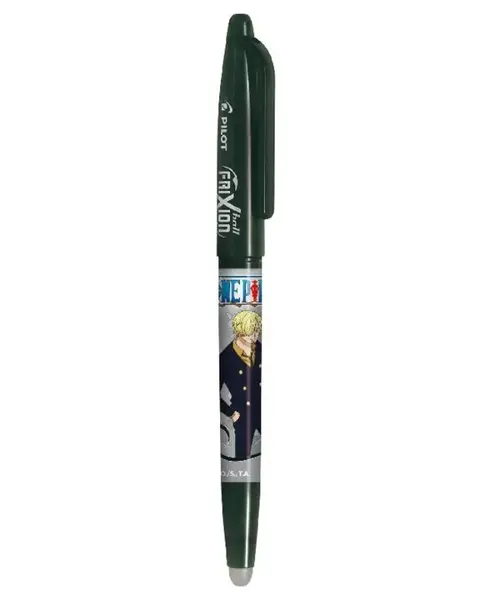 Roller Pilot Frixion Ball 0.7 mm , editie One Piece Sanji, cerneala neagra